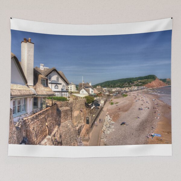 Item preview, Sidmouth Summer Seascape designed and sold by hawkie.