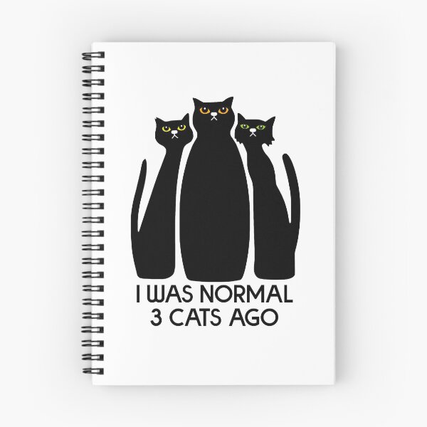 Item preview, I Was Normal 3 Cats Ago designed and sold by JackCurtis1991.