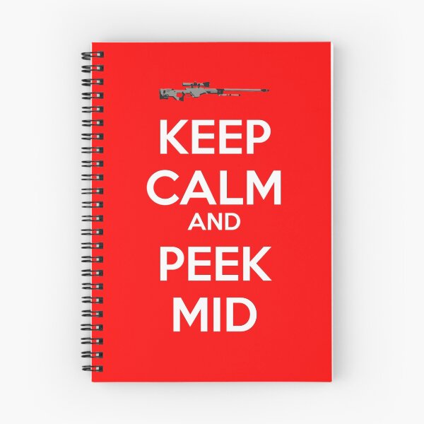 Item preview, CSGO - Keep Calm And Peek Mid designed and sold by Shada0071.