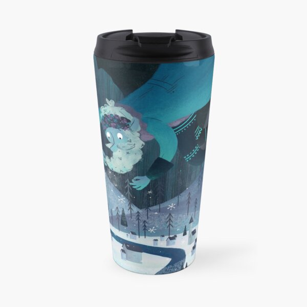 Old Man Winter Travel Mug
