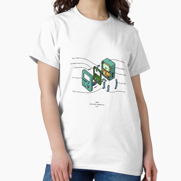 Vista previa del artículo con la obra «BMO», diseñado y vendido por TheExploded.