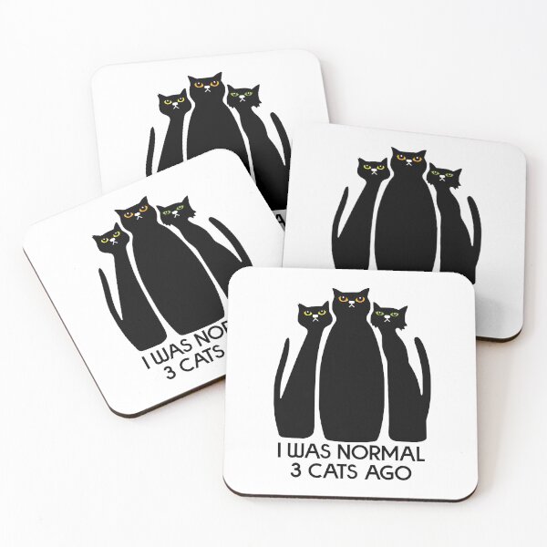 Item preview, I Was Normal 3 Cats Ago designed and sold by JackCurtis1991.