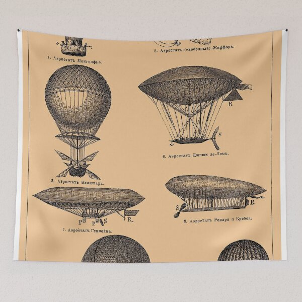 Item preview, Airships / Air Balloons designed and sold by Ouijawedge.
