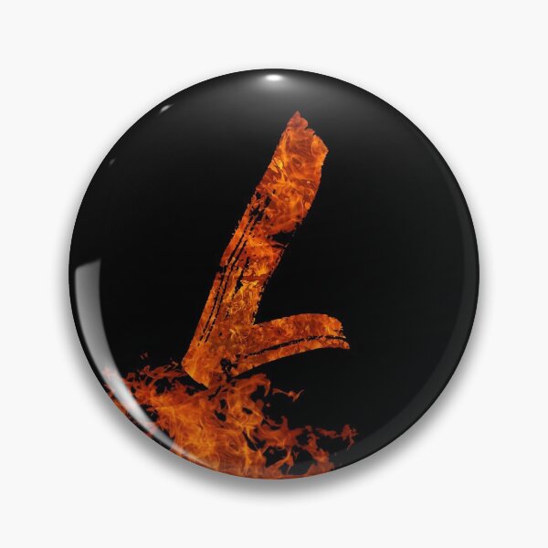 Item preview, Burning on Fire Letter L designed and sold by hatimelhag.
