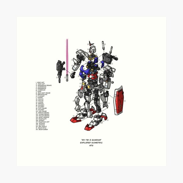 RX-78-2 Art Print