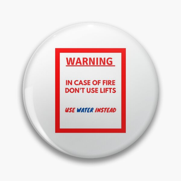 Item preview, Fire Warning Funny designed and sold by Blertz.