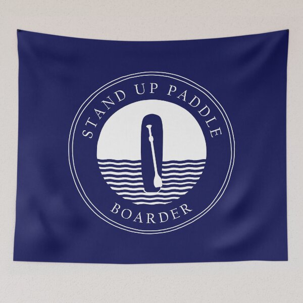 Item preview, Stand up paddle board and paddle to show others you are a paddle boarder designed and sold by wollop-tee.