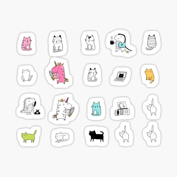 chats doodle et licorne
Taguez-moi sur Instagram @ kostolom3000 Sticker