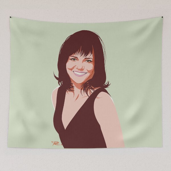 Item preview, Sally Field - An illustration by Paul Cemmick designed and sold by TIGERDAVER.