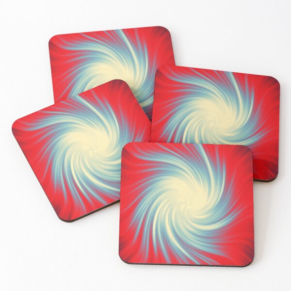Item preview, Wavy Red Starburst (Amazing Effect) designed and sold by SassyClassyMe.