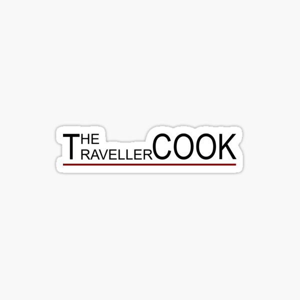 The Traveller Cook Pegatina