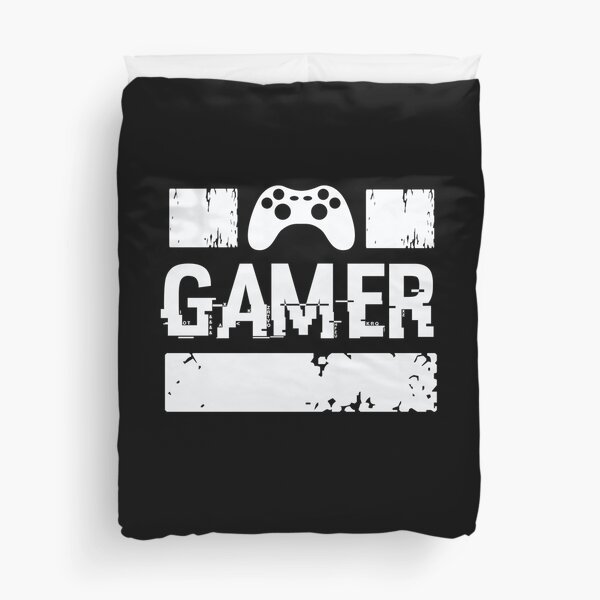 Gamer - Video Game Player Gaming Duvet Cover
