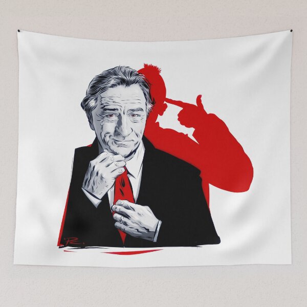 Item preview, Robert De Niro - An illustration by Paul Cemmick designed and sold by TIGERDAVER.