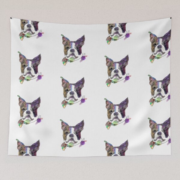 Item preview, Boston Terrier Portrait designed and sold by CreativeBible.