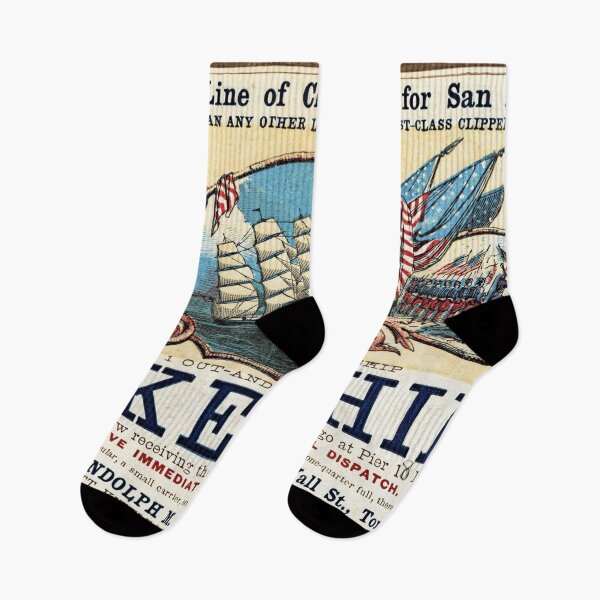 Item preview, Clipper ship card Bunker Hill designed and sold by TheWildWildWest.