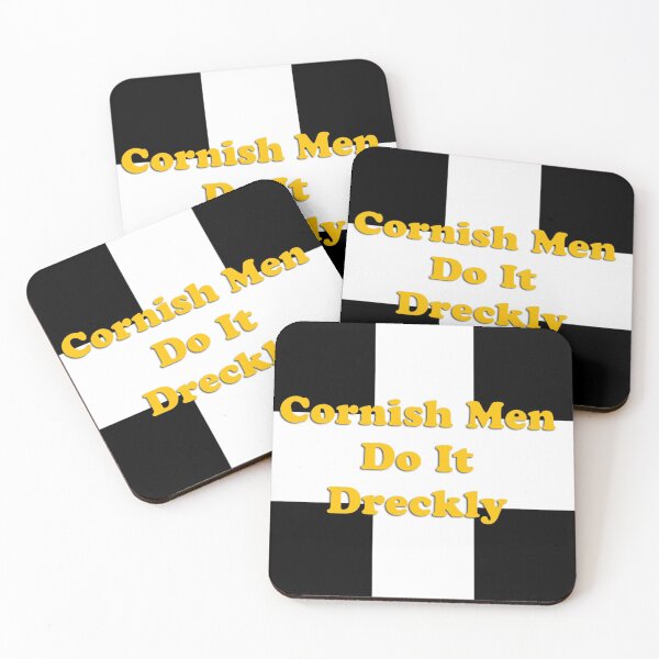 Item preview, Cornish Men Do It Dreckly slogan designed and sold by  Roscorla Photography.