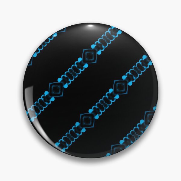 Item preview, Tessellating. Geometrical. Repeating. Black. Blue. Electricity Pattern  designed and sold by shirtdan.