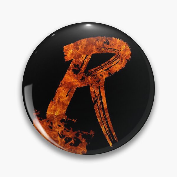 Item preview, Burning on Fire Letter R designed and sold by hatimelhag.