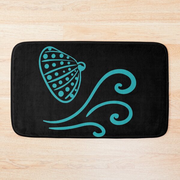 Item preview, simple seashell and wave designed and sold by rysunki-malunki.
