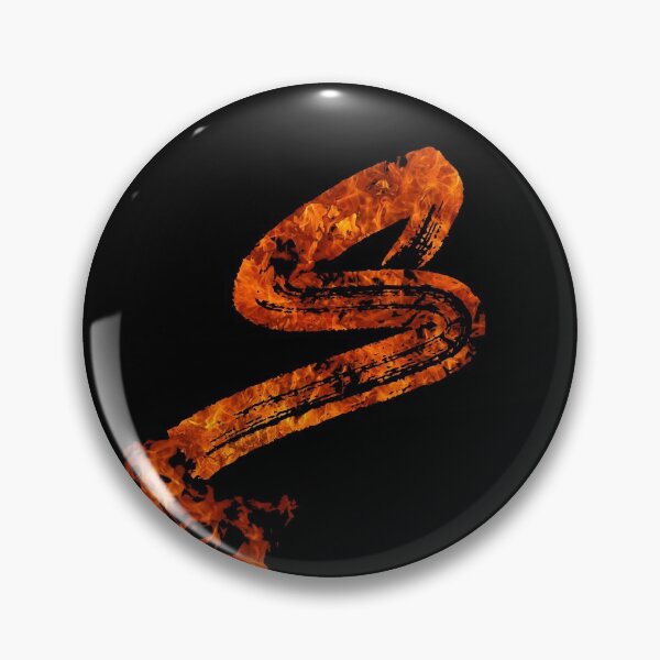 Item preview, Burning on Fire Letter S designed and sold by hatimelhag.