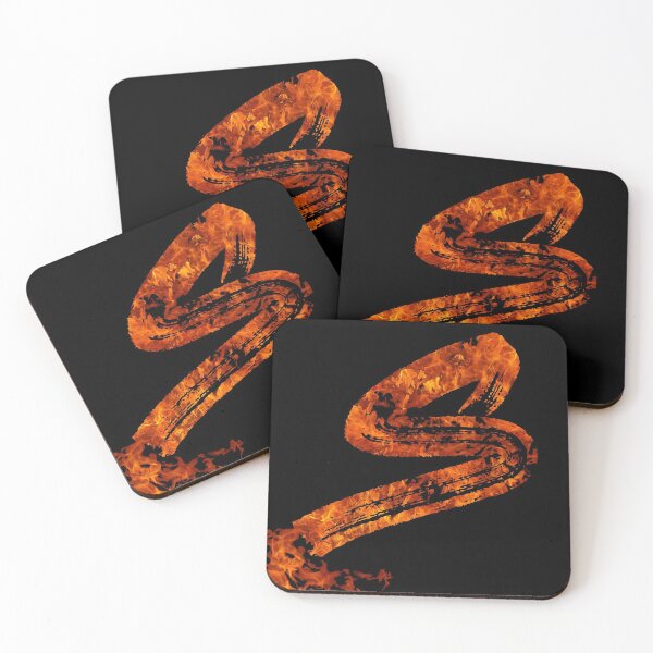 Item preview, Burning on Fire Letter S designed and sold by hatimelhag.