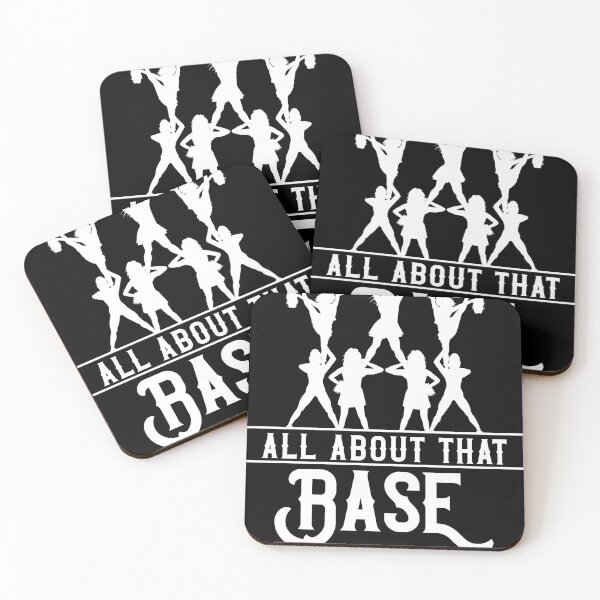 Item preview, All About That Base Cheerleading design, Cheer gift, Cheerlead designed and sold by Lisbob.