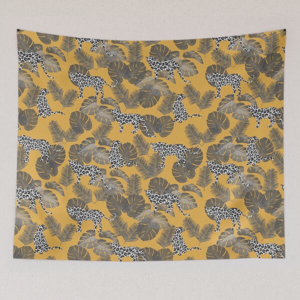 Item preview,  Cheetah yellow mustard pattern designed and sold by FVO-italydesign.