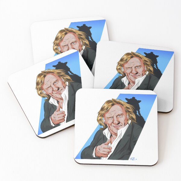 Item preview, Gerard Depardieu - An illustration by Paul Cemmick designed and sold by TIGERDAVER.
