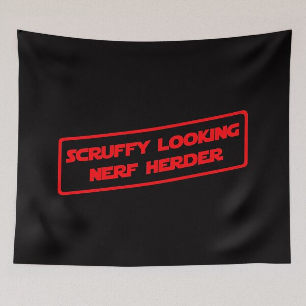 Item preview, Who's Scruffy Looking? (Red Version) designed and sold by DafyddEm.