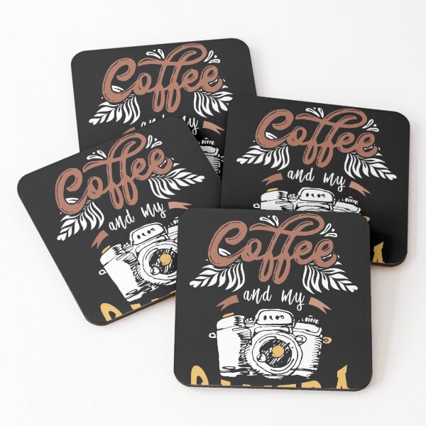 Item preview, Women Photography Gift print Love Coffee Love Camera Tee designed and sold by Lisbob.