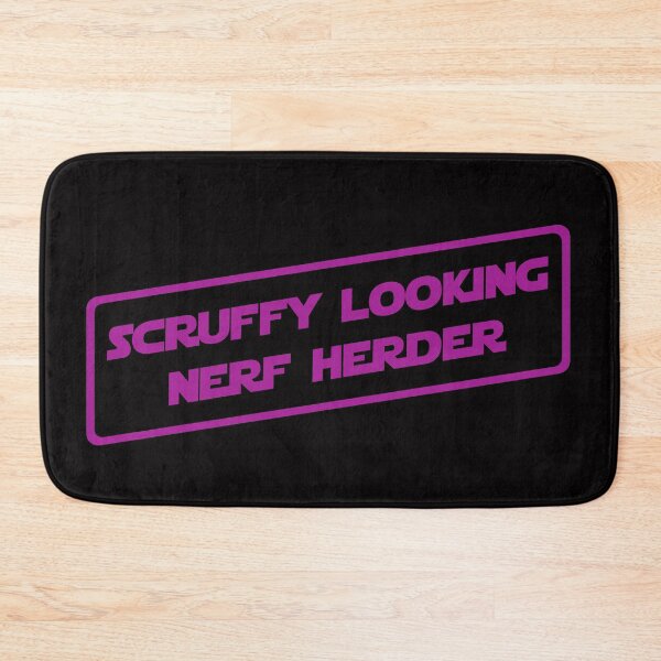 Item preview, Who's Scruffy Looking? (Purple Version) designed and sold by DafyddEm.