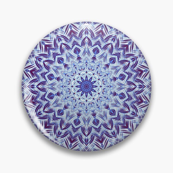 Item preview, Blue And Purple Mandala designed and sold by tomekp14.