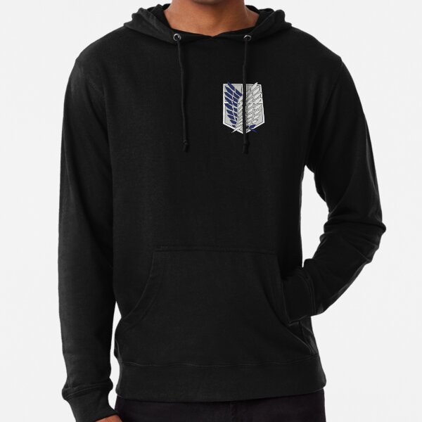attack on titan survey corps hoodie