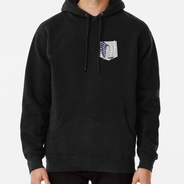attack on titan survey corps hoodie