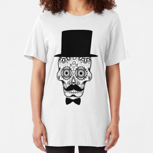 Nouveau Yakusa Messieurs Skull T-Shirt-Blanc Nouveau Yakusa Messieurs Skull T-Shirt-Blanc