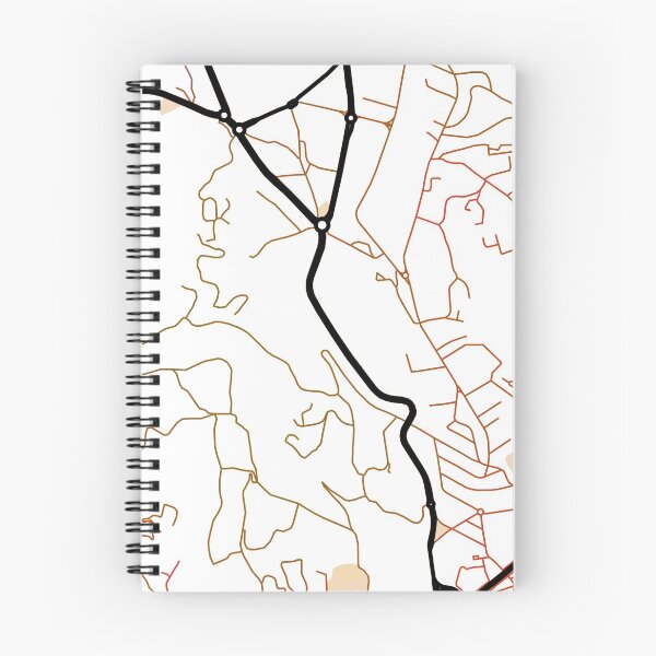 Item preview, Cannes France Street Map Art Watercolor Color designed and sold by IvonDesign.