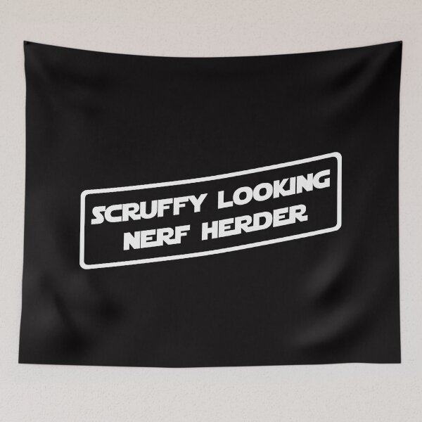 Item preview, Who's Scruffy Looking? (White Version) designed and sold by DafyddEm.