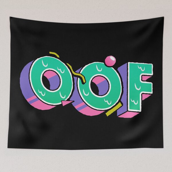 Item preview, Oof in 80's Retro designed and sold by noveltiko.