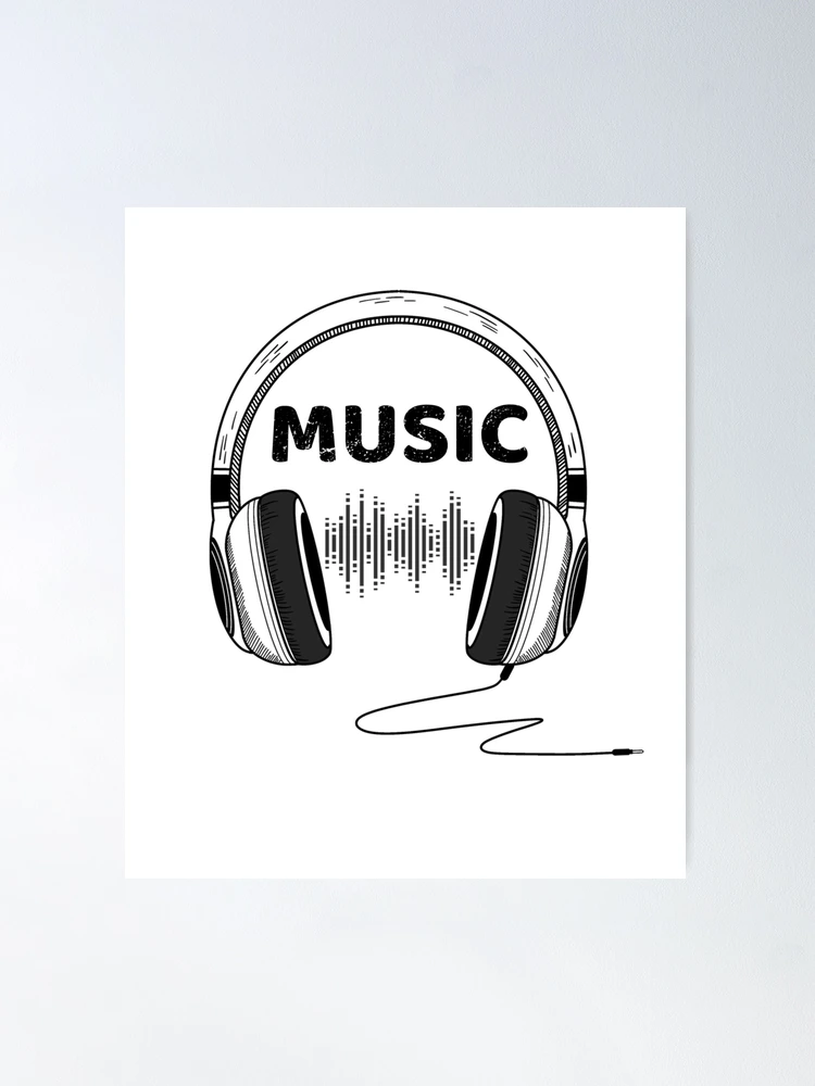 Music Headphones with voice sign Music Headphones