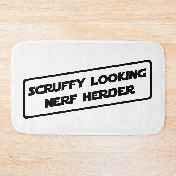 Item preview, Who's Scruffy Looking? (Black Version) designed and sold by DafyddEm.