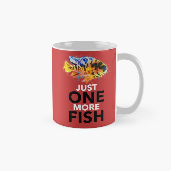 Item preview, Just One More Fish - Paint Brush Design designed and sold by KaveManAquatics.