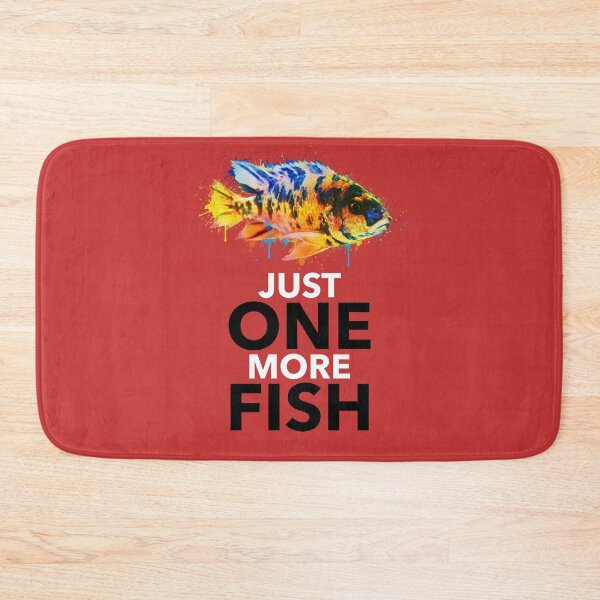 Item preview, Just One More Fish - Paint Brush Design designed and sold by KaveManAquatics.