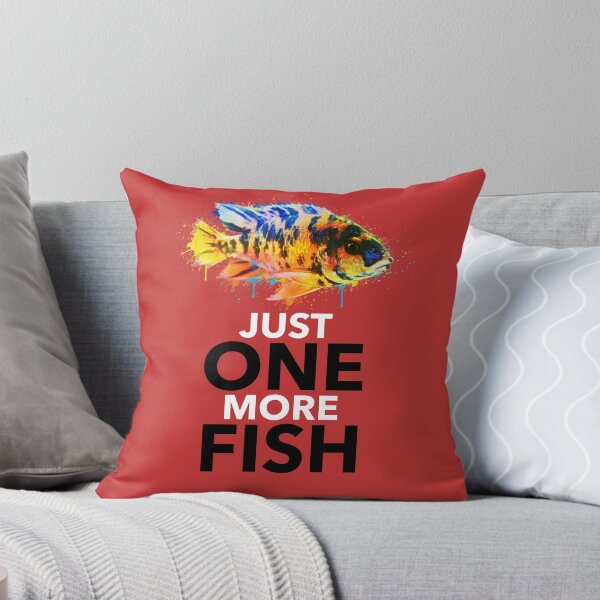 Item preview, Just One More Fish - Paint Brush Design designed and sold by KaveManAquatics.