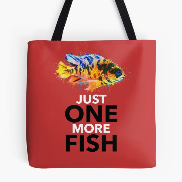 Item preview, Just One More Fish - Paint Brush Design designed and sold by KaveManAquatics.
