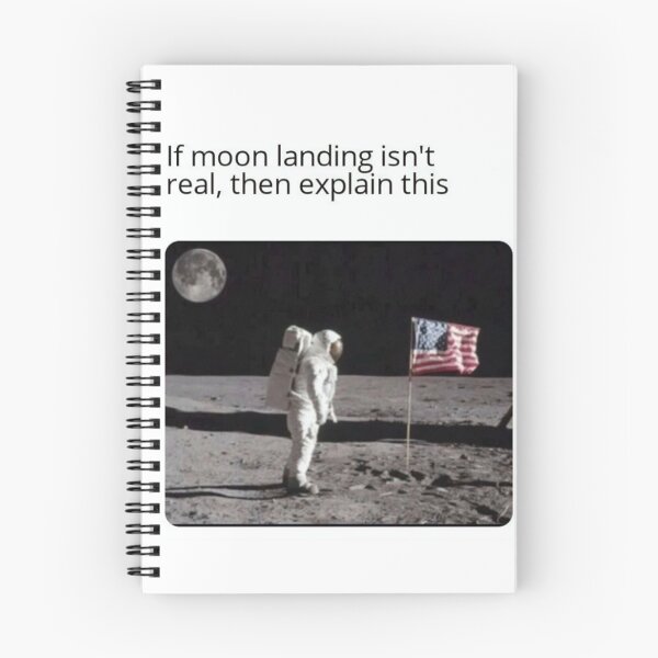 Item preview, Moon landing meme designed and sold by Hayden Morris.