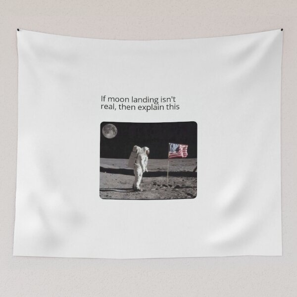 Item preview, Moon landing meme designed and sold by Hayden Morris.