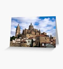 Old town Salamanca Greeting Card