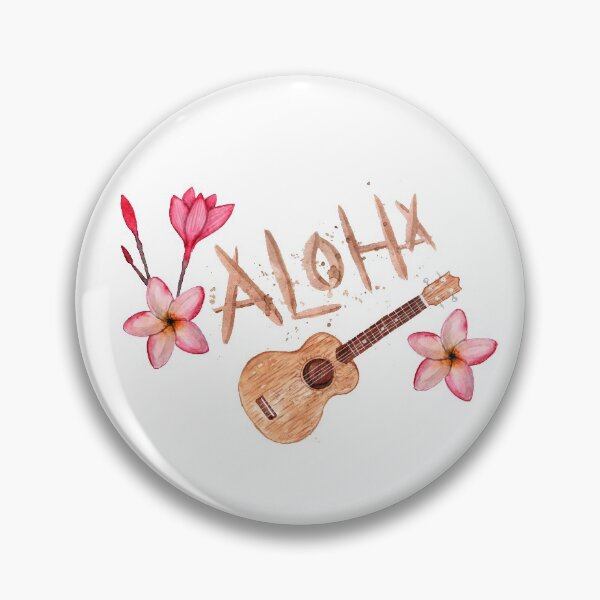 Item preview, Aloha and ukulele designed and sold by Julia Faranchuk.