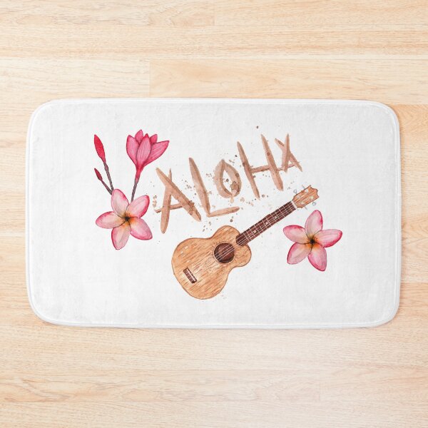 Item preview, Aloha and ukulele designed and sold by Julia Faranchuk.