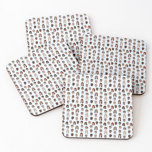 Item preview, The faces of The Office designed and sold by FanStickers-.